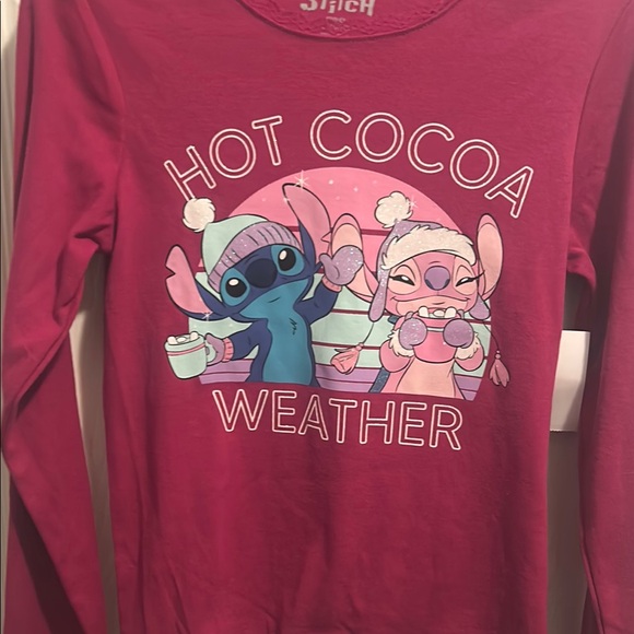 Kids Long Sleeve Shirt - Red - Picture 4 of 5